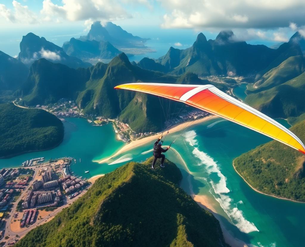 Vuelo en Ala Delta — Pedra Bonita